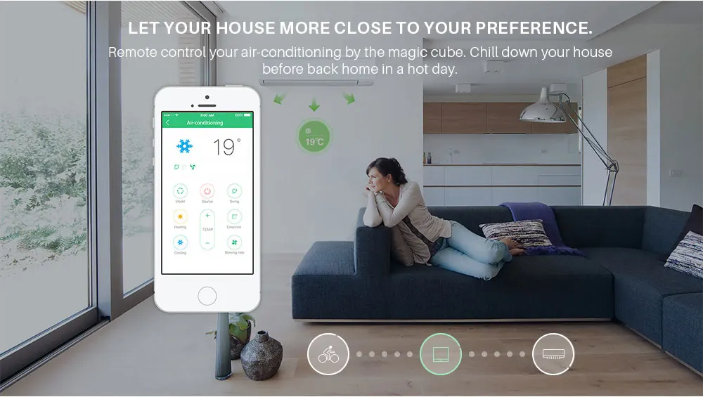 Orvibo Magic Cube Xiaofang wifi ИК пульт дистанционного управления работает с Amazon Alexa и Google Home для автоматизации умного дома Syestem