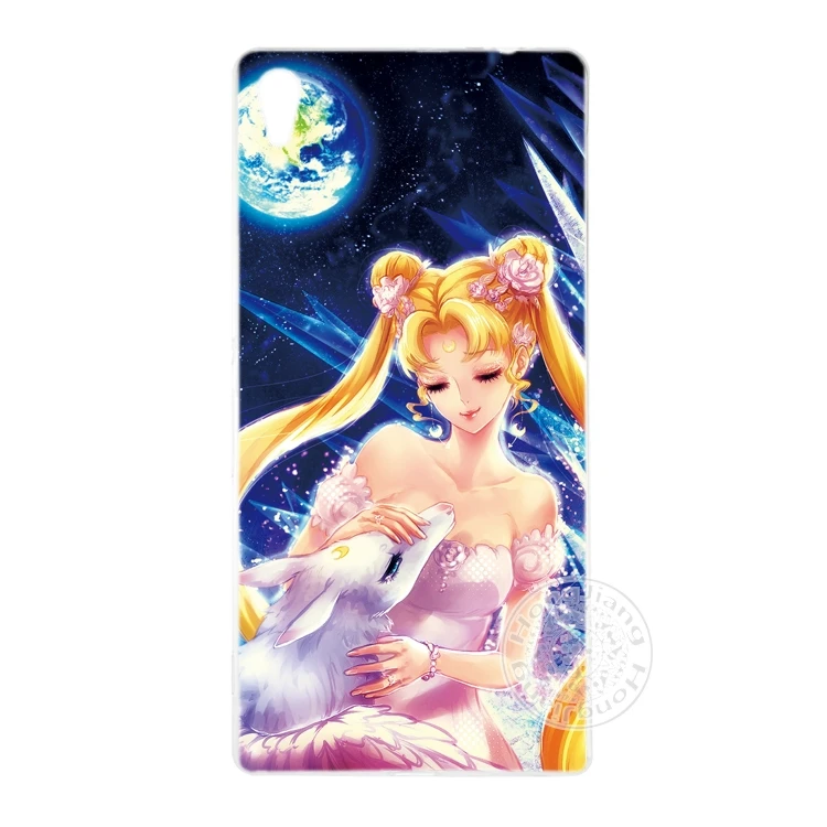 HAMEINUO Сейлор Мун Девушки чехол для телефона sony xperia z2 z3 z4 z5 mini plus aqua M4 M5 E4 E5 C4 C5|case for