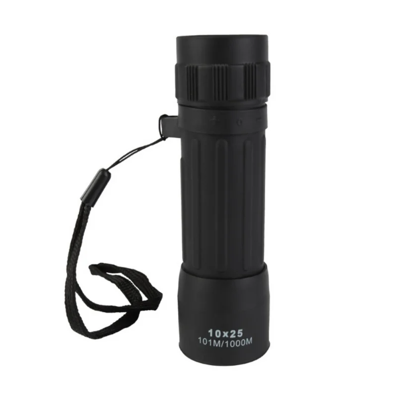 عالية الجودة 10x25 تلسكوب نطاق مفيد الرياضية التخييم الصيد المدمجة أحادي مناظير Telescopio مناظير W8