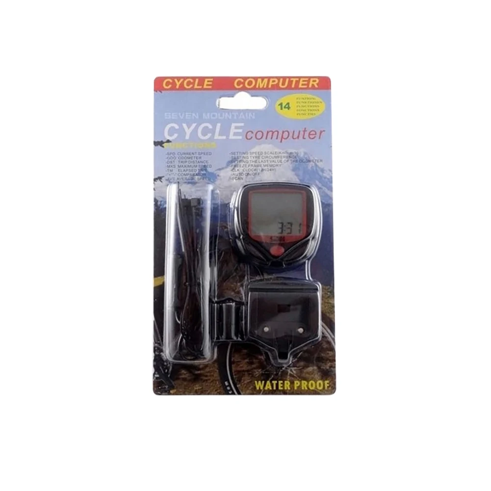 

MrY Bike Computer LCD Waterproof Bicycle Odometer Speedometer Cycling Stopwatch