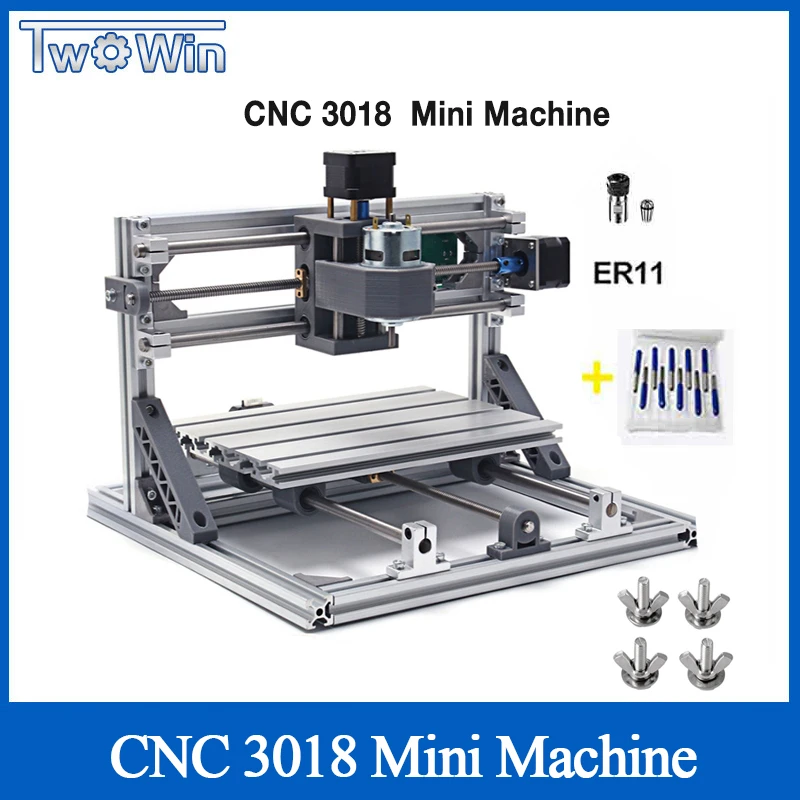 3 Axis CNC Router 3018 Engraver Injection Molding Material Milling GRBL Control