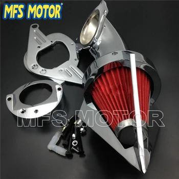 

Motorcycle Cone Spike Air Cleaner for Yamaha Road Star 1600 XV1600A 1700 XV1700 1999-2012 CD