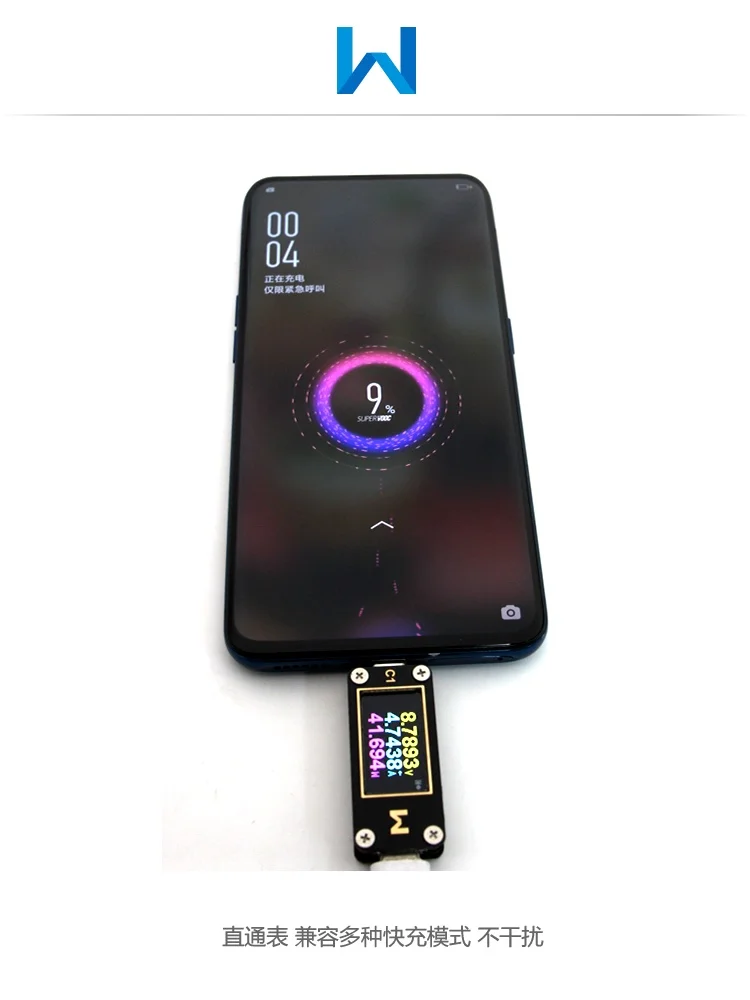 WITRN-C1 измеритель тока и напряжения USB тест er PPS PD проходной метр Быстрая зарядка протокол тест CC Таблица