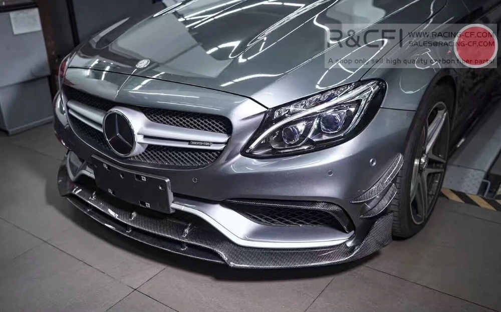 W5 C63 Amg Coupe Canard Z Wlokna Weglowego Canards Skrzydelka Dla Benz C63 Amg W5 2 Drzwi Uzywac Tylko C63 Amg W5 Carbon Canardamg C63 W5 Aliexpress