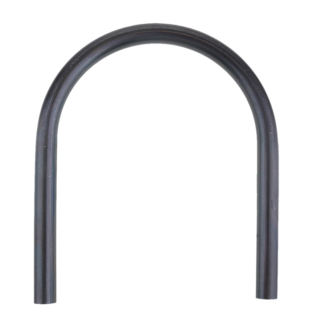 

1 Pcs 210mm Universal Motorcycle End Flat Rear Seat Frame Hoop Loop Cafe Racer Bobber Tracker For Suzuki Yamaha Honda Etc