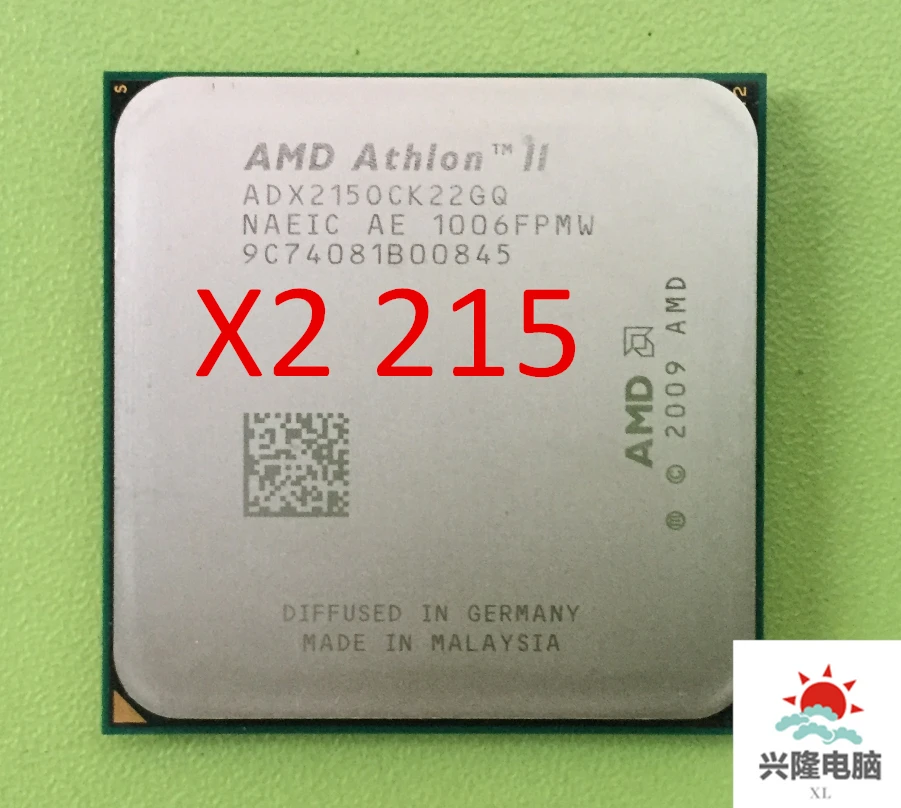 Двухъядерный процессор AMD Athlon II X2 215 2 70 ГГц adx215qui22gq x2 938pin|athlon ii|athlon ii x2amd athlon |