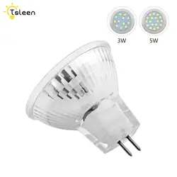 Новый MR11 Светодиодный светильник 2835 SMD 12 Светодиодный s 3 W Лампада 18 светодиодный s 5 W лампа MR 11 AC/DC 24 V светодиодная заменяемая Лампа 15 W 20 W