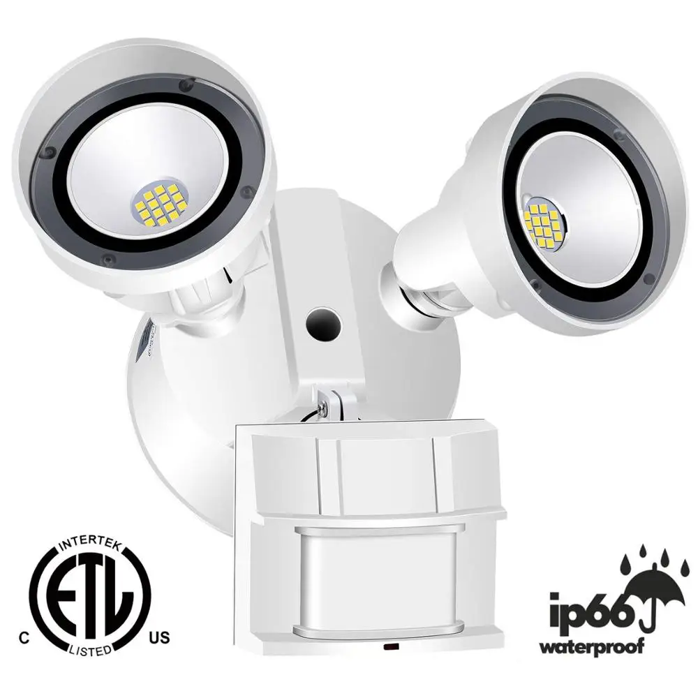 

LED Security Lighting Outdoor LED Flood Lights Motion Sensor 3000LM IP65 Waterproof Adjustable Head 28W for Yard Porch Garage