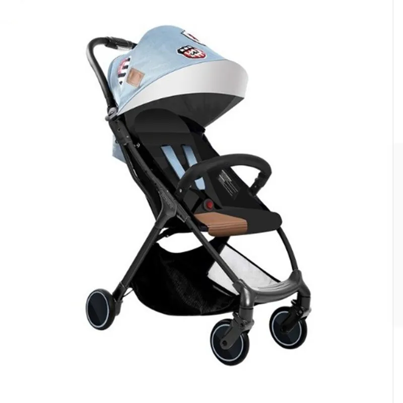 Babysing детская тележка может лежать и сидеть в портативном складном ультра легком