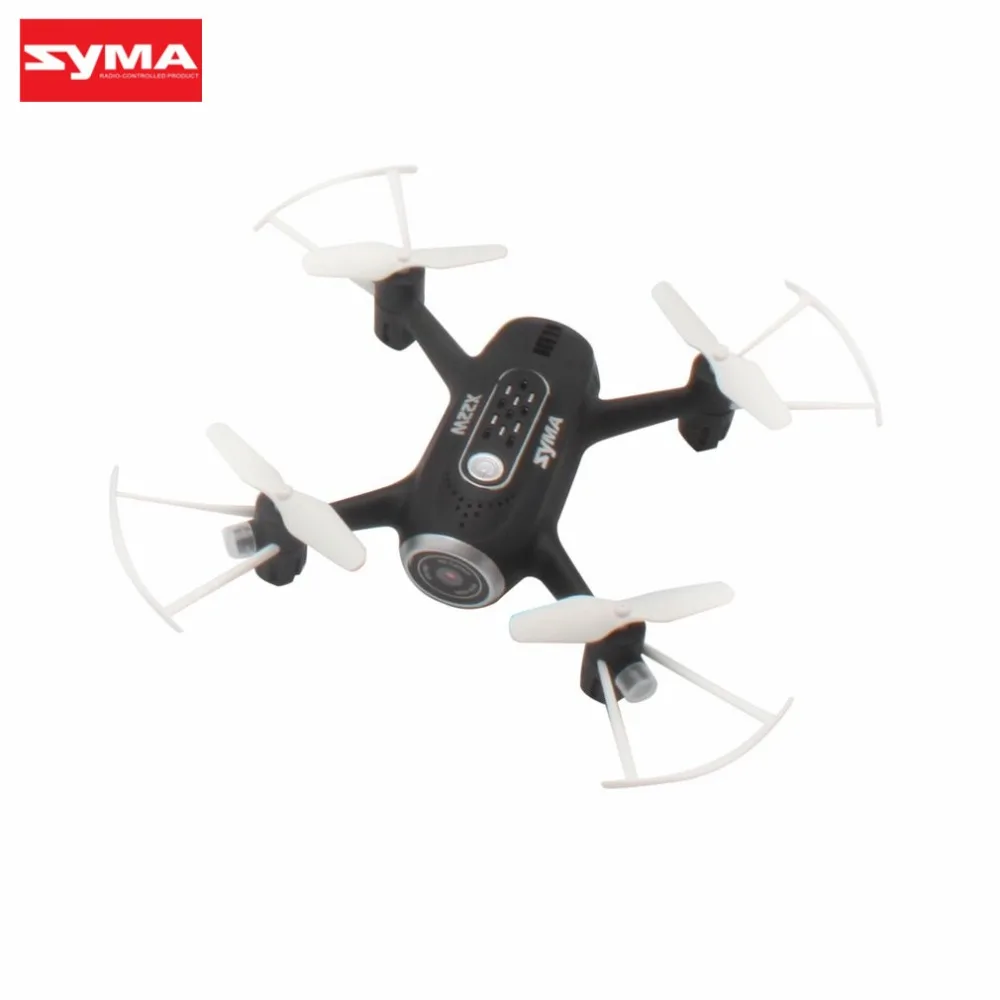 

Syma X22W 2.4G Selfie RC Drone Quadcopter With Wifi FPV Camera Real Time Headless Mode Altitude Hold 360Flip For Kids Gift hi