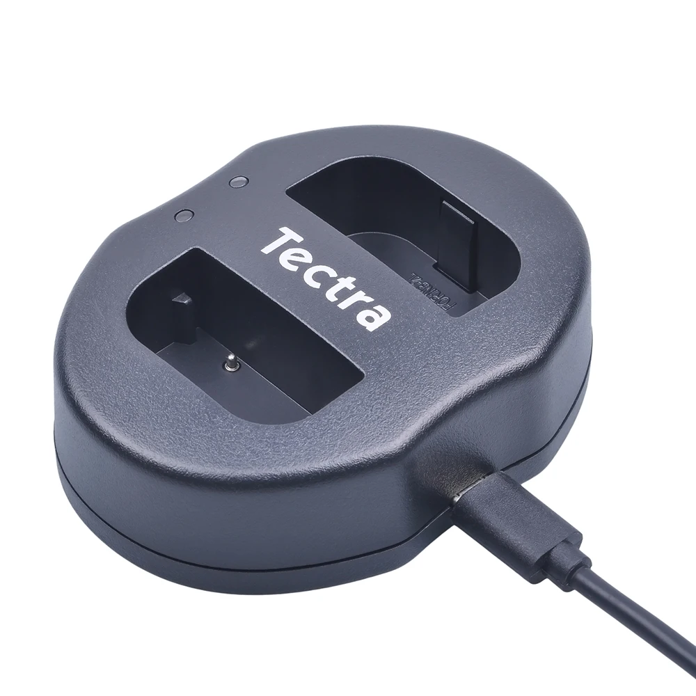 Set 2 Batterie NB-2L + Caricatore Dual USB Per Canon - Compatibile Con EOS 350D, PowerShot G7 E Altri Modelli