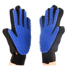 Экологичные резиновые рабочие перчатки для ухода за домашними животными, перчатки для кистей, перчатки для защиты от укусов, перчатки для защиты от укусов, перчатки для сенсорных домашних животных с пятью пальцами