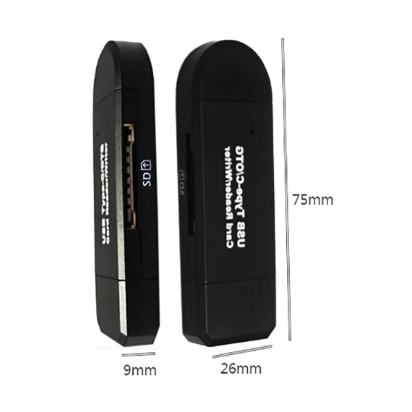 Usb3.0 Otg кард-ридер Usb Microusb Typec интерфейс с Micro-Sd Tf Sd слот для карты Y209 флэш-карта памяти ридер для телефона