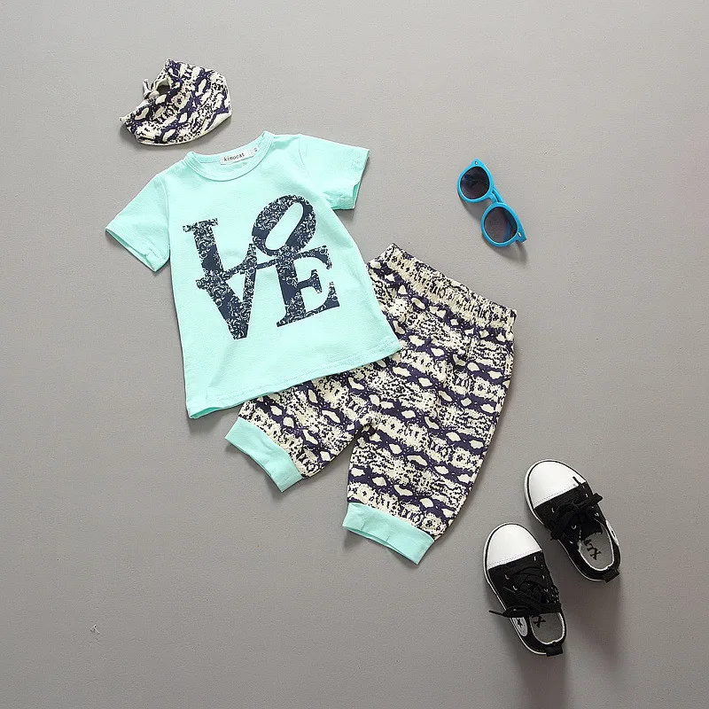 

2016 Baby 3pcs Cloth Set Baby Boys Girls Kids Newborn Hat+Romper+Pants Trousers Outfit Clothing Set