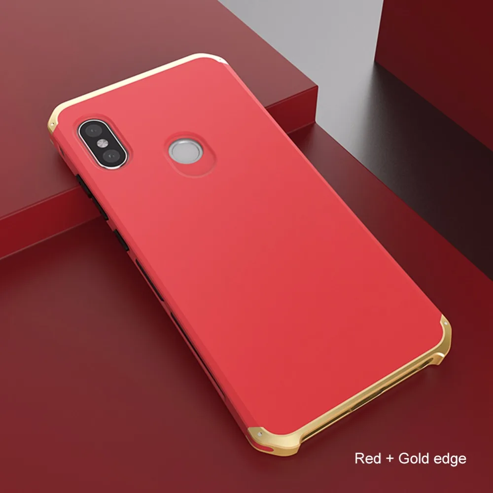 Чехол с металлической рамкой для Xiao mi Red mi Note 5 7 6 Pro 4X роскошный Xio mi 9 8 SE 6 5S Plus Red mi Note 5A 4 Global противоударный чехол mi 8