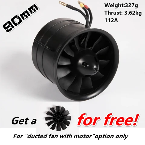 FMS Ducted Fan EDF Jet 90mm 12 Blades With 3546 KV1900 Motor Engine Power System 6S RC Airplane Model Plane Aircraft Spare Parts FMS Ducted Fan EDF Jet 90mm 12 Blades With 3546 KV1900 Motor Engine Power System 6S RC Airplane Model Plane Aircraft Spare Parts