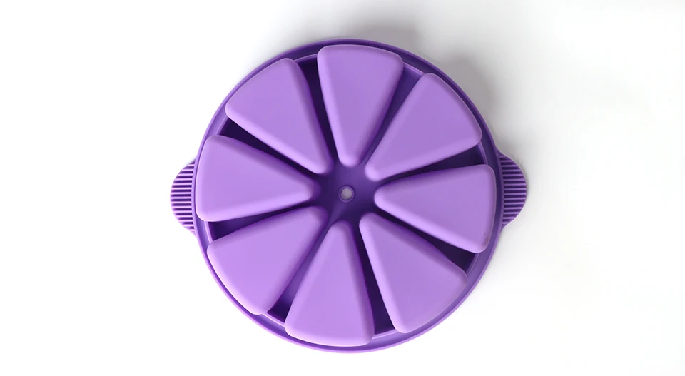 Shebaking 8 отверстий выпечка плесень 3D круглая силиконовая форма для пирога Плесень DIY маффины с помадкой хлеб торт сковорода форма для выпечки Кухня кондитерский инструмент