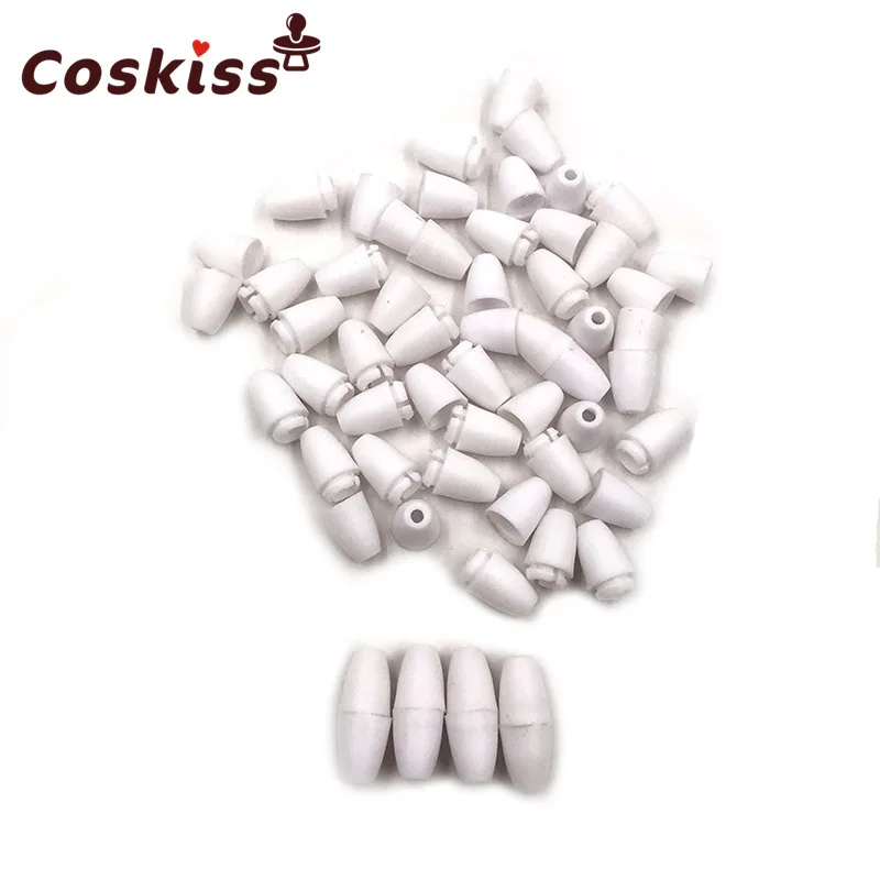 

200pcs Black and white Breakaway Plastic Clasps For Silicone Teething Necklace DIY Safety Clasp Baby Teether Clasps