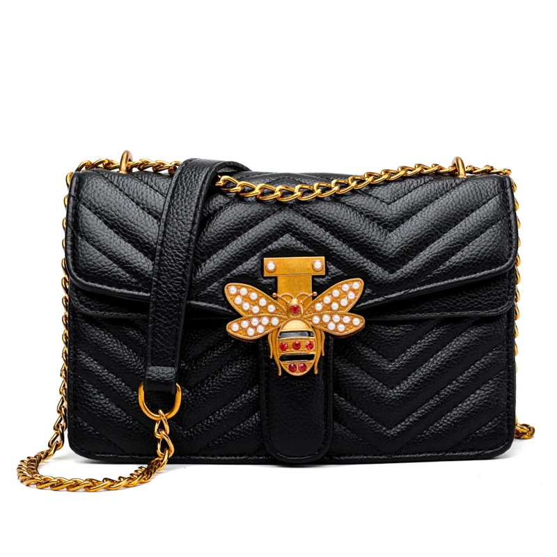 

Designer Bags Famous Brand Women Bags 2019 Fashion Ladies Leather Purse And Handbags Chian Shoulder Crossbody Bag Bolso Mujer