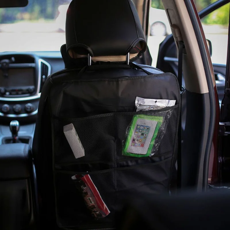 Новая защита задней крышки сиденья автомобиля Оксфорд автомобиль ребенок анти-удар защитный коврик анти-ступенчатый грязный для ребенка анти-ребенок-кик Pad