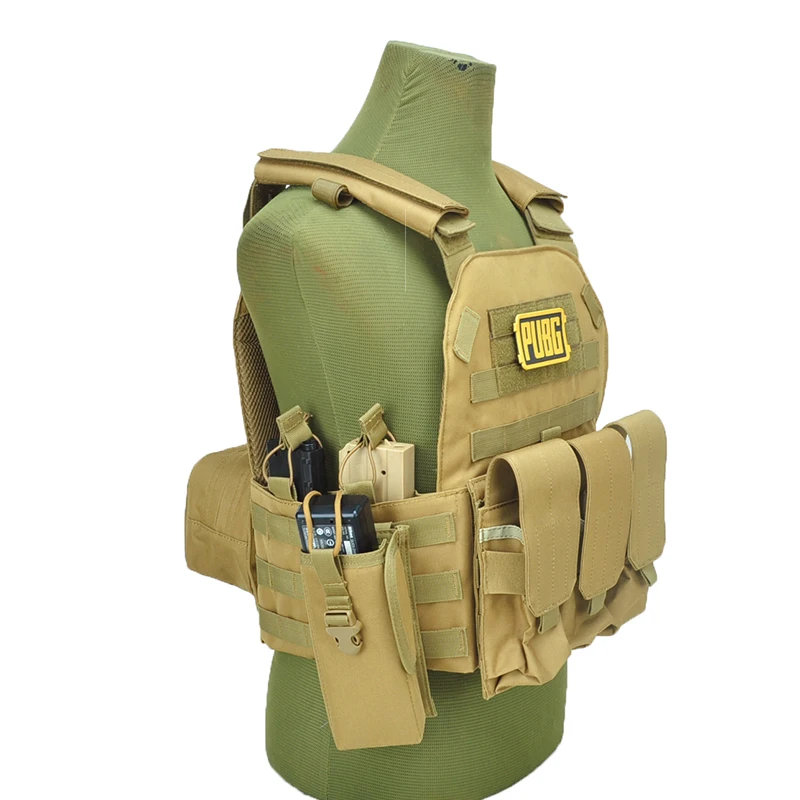 Тактический Жилет Molle бронированный для охоты страйкбола 094K M4 Боевая Экипировка