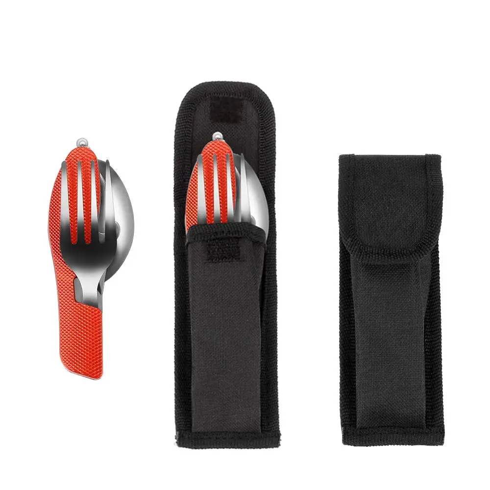 CAMPING FORK SPOON FORK (4)