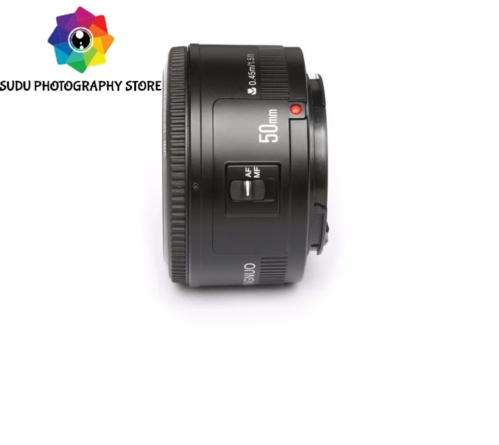 YONGNUO YN 50 мм EF F/1,8 объектив с автофокусом для Canon EF Mount объектив