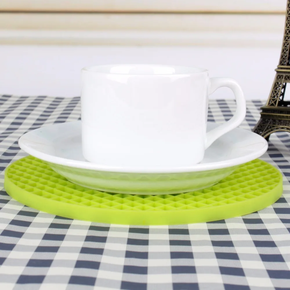 Silicone Kitchen Table Mats Round Dining Placemat Coaster Silicone Kitchen Table Mats Round Dining Placemat Coaster Accessories Cup Mat In Pads From Home Garden On Aliexpress Alibaba