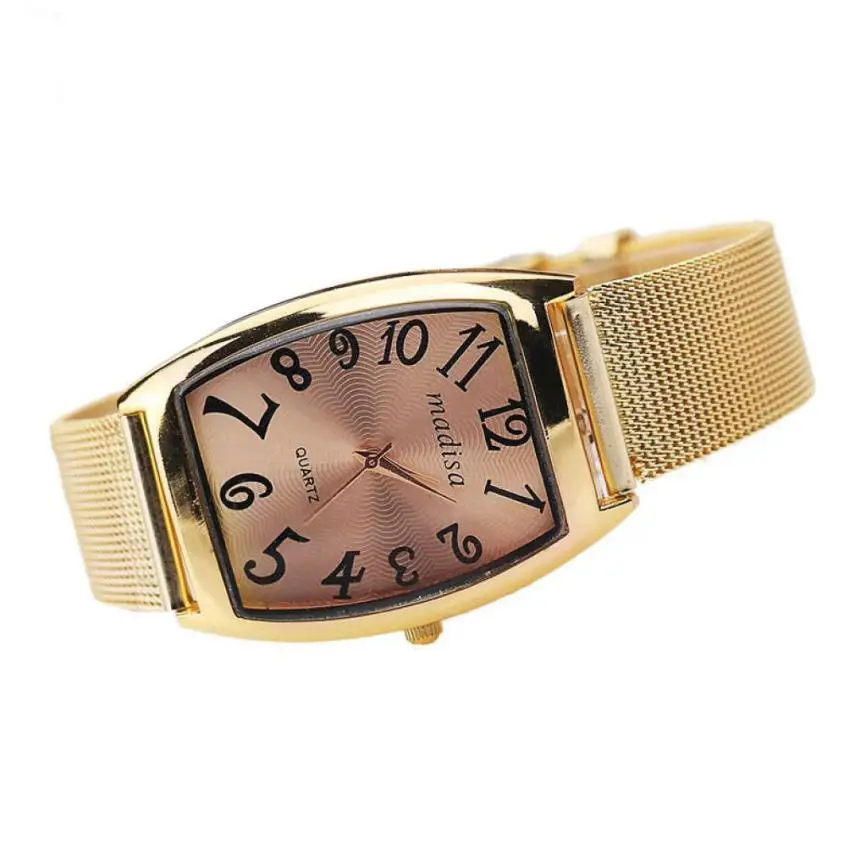 Relogio Feminino прямоугольная головка женские часы Женские Классические кварцевые наручные часы из нержавеющей стали женские подарки Лидер продаж HK& 40