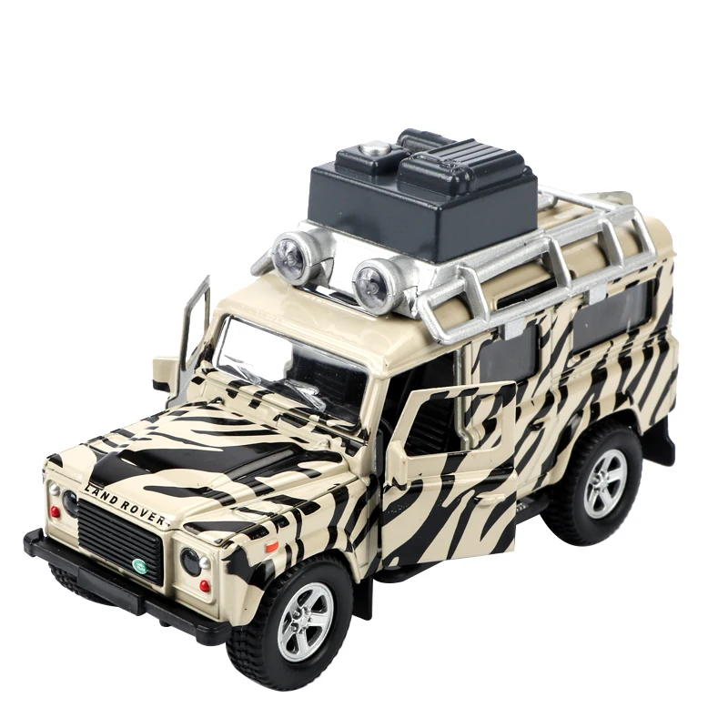 

1:32 Land suv Cross-country Alloy car Model Simulation car Model Acousto-optic recoil Boys Toy Children Touch Cognitive Toys