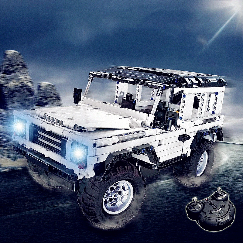 

2019 New Arrival Technic Series Defender RC Model SUV DIY Building Block Car Brick Toys For Children Compatible Legoing In Stock
