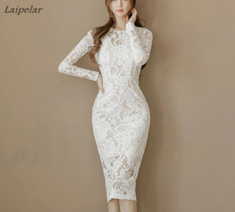 feminine lace dresses