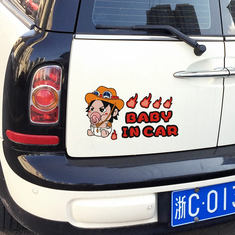 10 styles Baby On Board Car-Styling Reflective Car Stickers/Decals for ford focus vw golf 6 7 hyundai honda kia