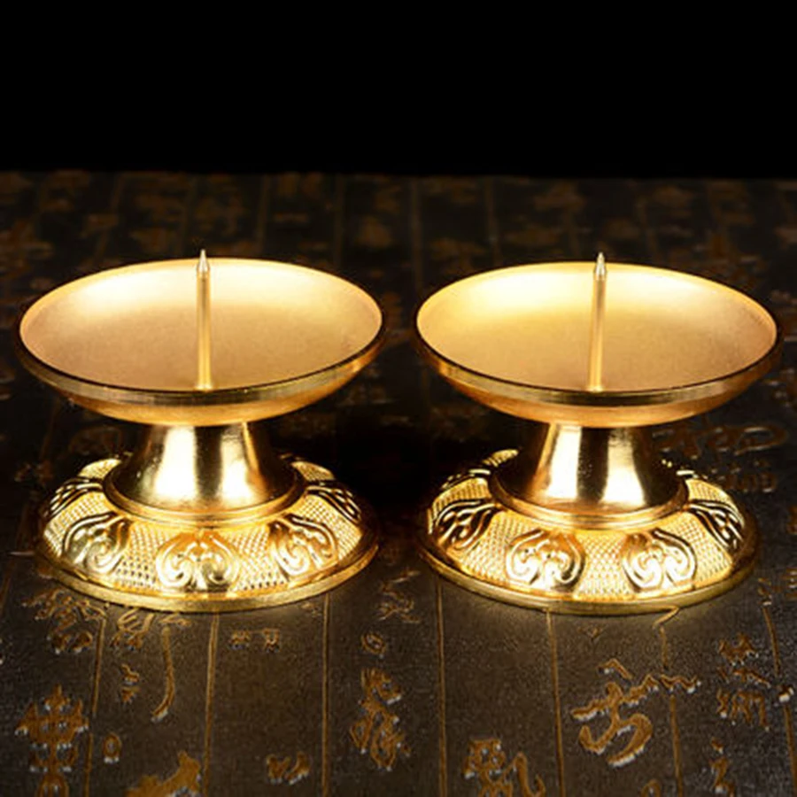 Металлические золотые подсвечники Votive Menorah Zen Garden из кованого железа аксессуары