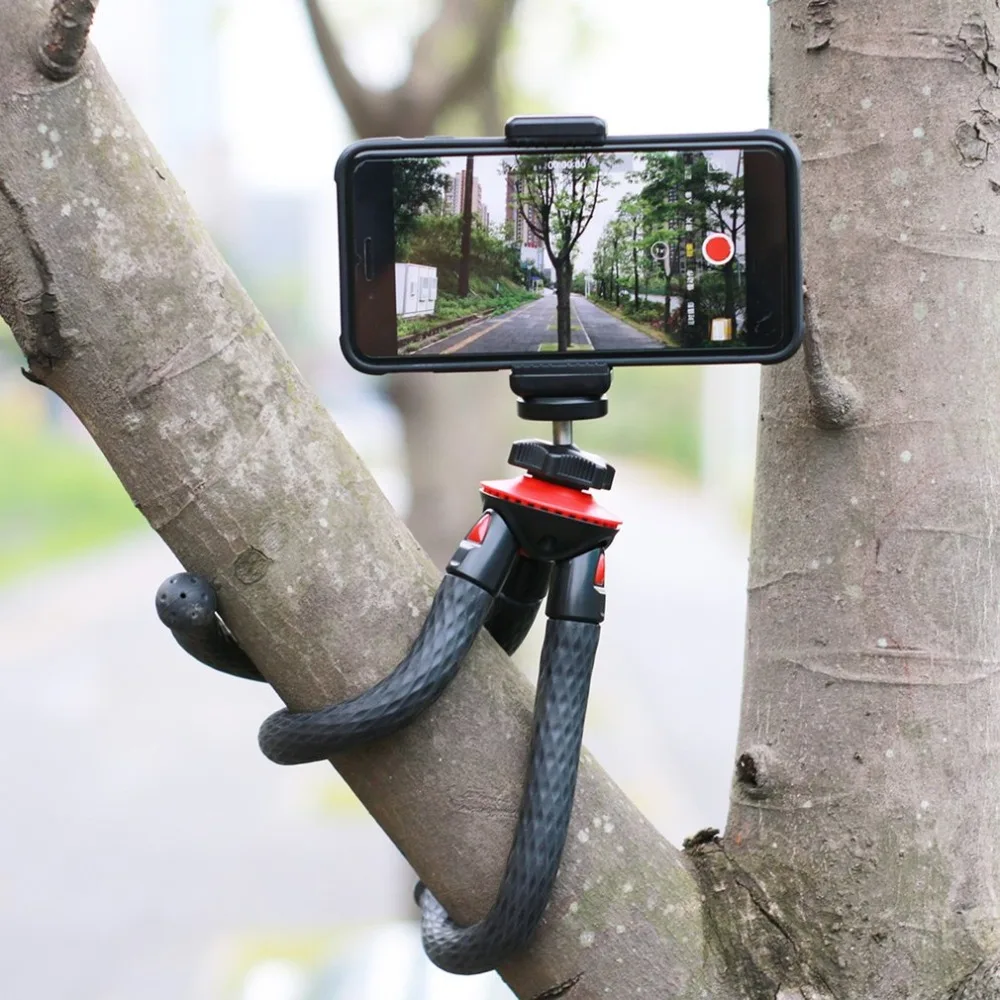 

2018 New Flexible Mini Travel Tripod For DSLR Camera Mini Octopus Tripod 360 Degree Rotatable Swivel Mount Gorilla Stand