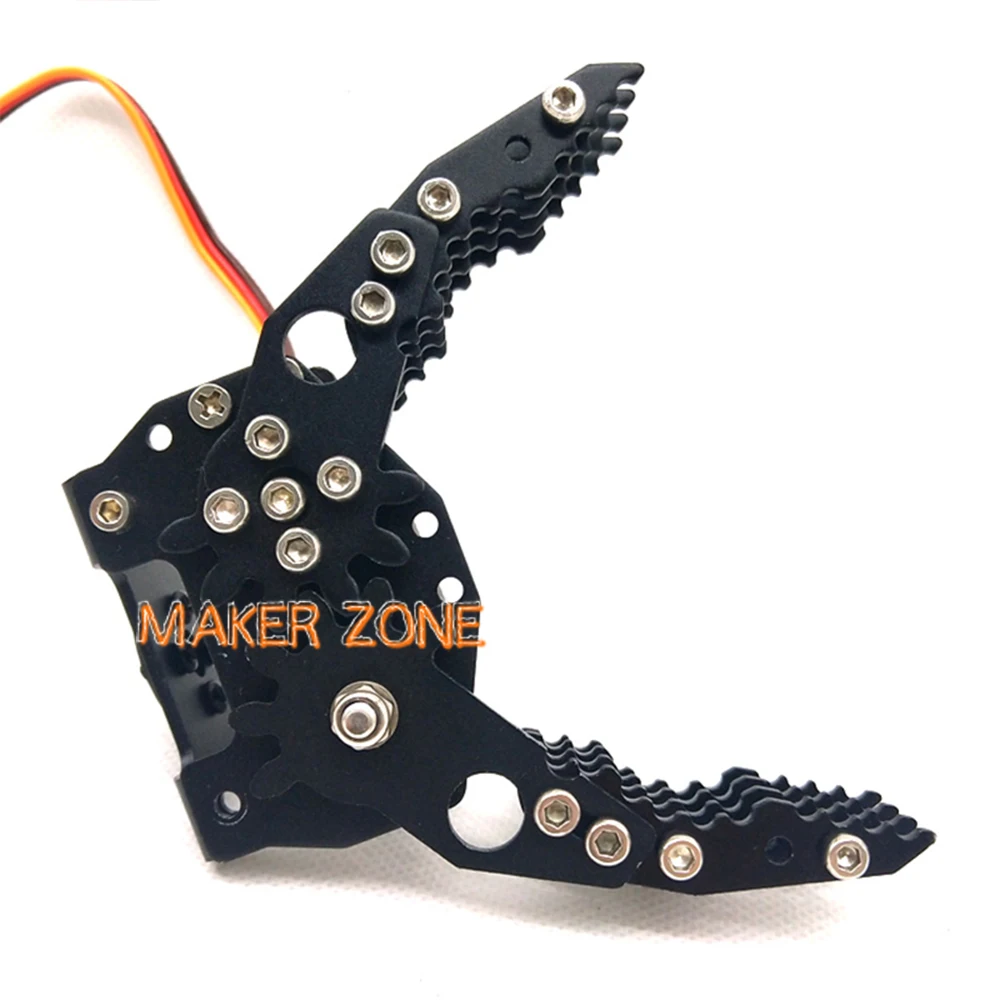 

Metal Robotic Claw/Gripper/clamp holder, Robot Mechanical Claw, Compatible with MG996R etc. servo,For DIY Robot arm