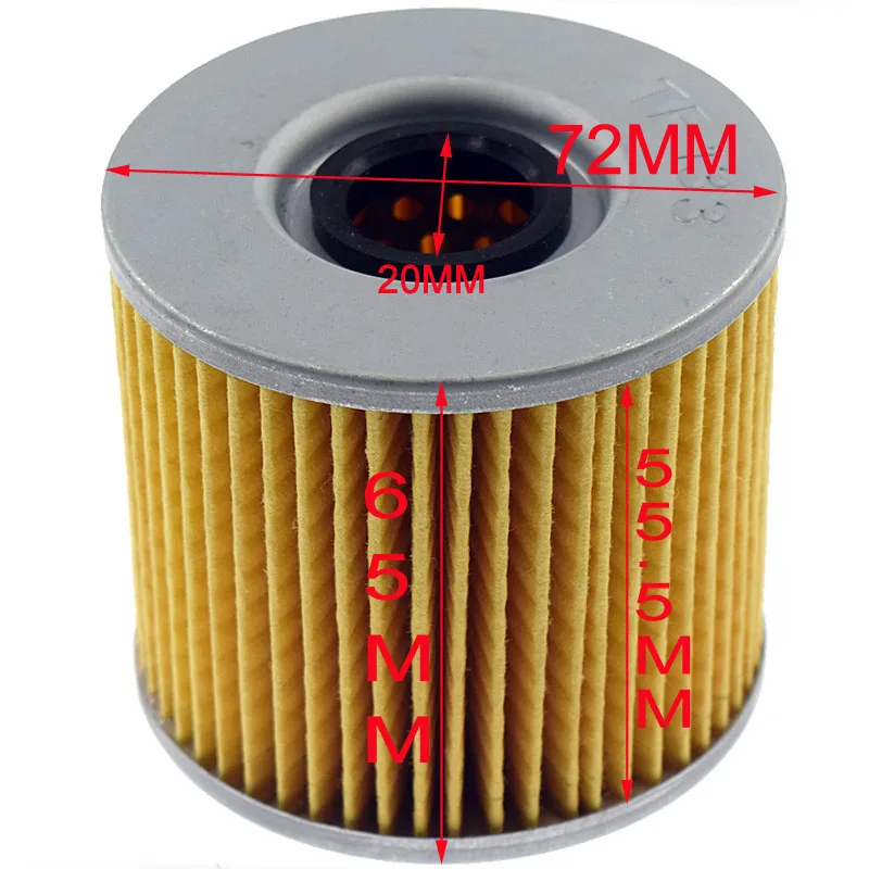 Масляный фильтр для мотоцикла Suzuki GS500 K5 K6 K7 K8 K9 L0 2004 2005 2006 2007 2008 2009 2010 GS 500 F GS500F
