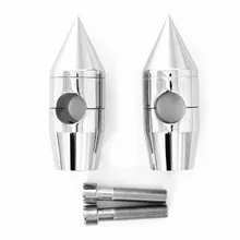 5,2" шип на заказ хромированная Заготовка 1'' 25 мм руль стояки для Kawasaki Vulcan 900 Suzuki Marauder 1600 Honda Shadow V-Star