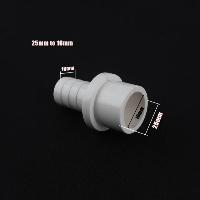 6Db Nuonuowell Pvc 20 Mm -Es 25 Csőcsövet Reduktor Csatlakozó Puha Tömlő Adapter Cső Szerelvények Kert Öntöző Növény Öntözése - Image 4