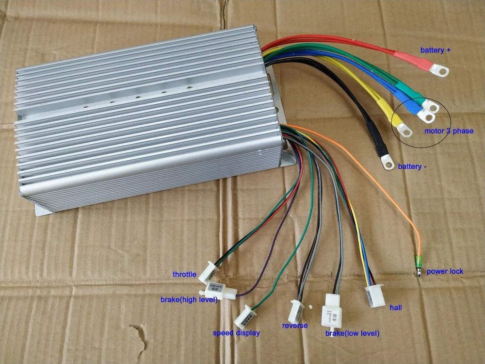 1000W 1200W 36V 48V 60V 72V BLDC