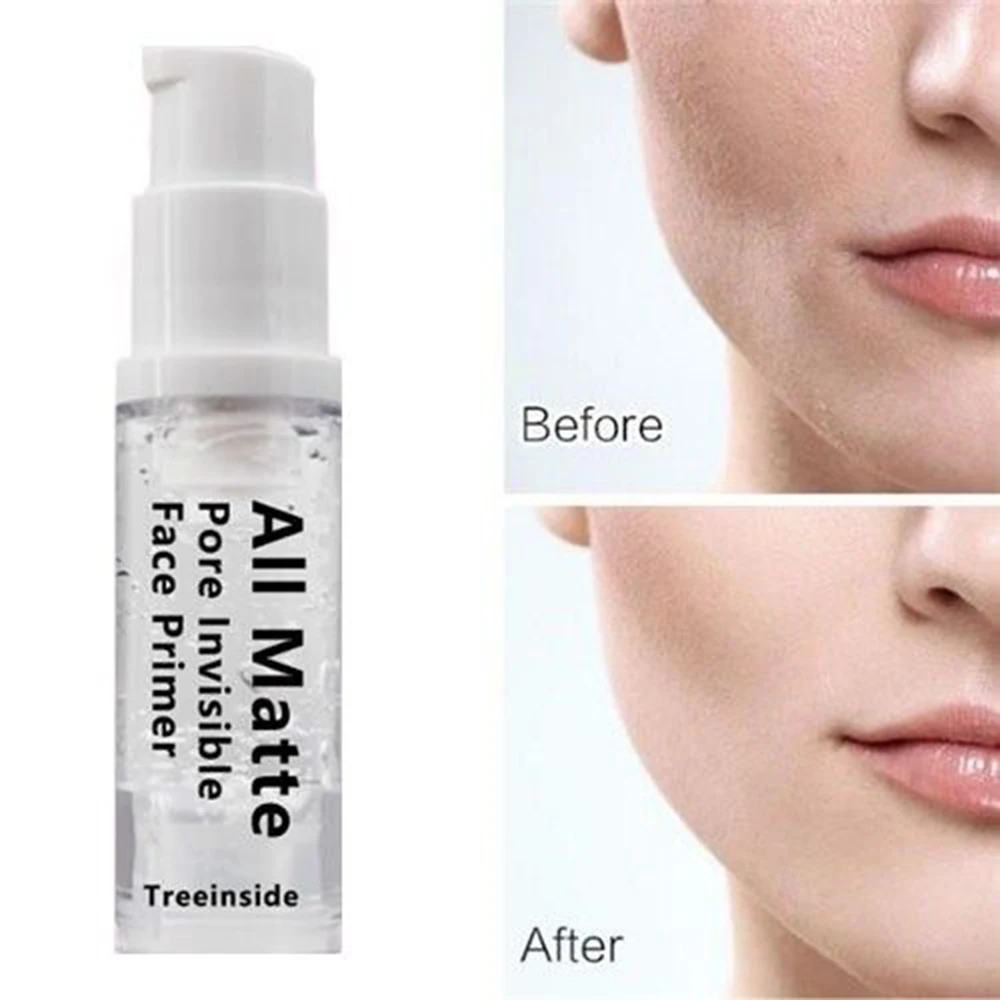 1PC Liquid Face Primer Base Natural Matte Foundation Pores Invisible