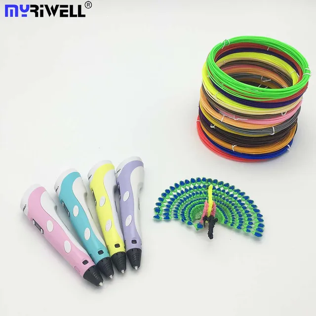 Cheap Myriwell 3D Pen with LCD Screen 1.75mm ABS Filament Drawing 3D Drawing Pen with LED Display for Kids and Adult for Arts & Crafts Cheap Myriwell 3D Pen with LCD Screen 1.75mm ABS Filament Drawing 3D Drawing Pen with LED Display for Kids and Adult for Arts & Crafts