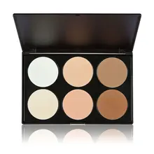 6 color Contour Palette Powder Cream Professional Contouring Makeup Concealer