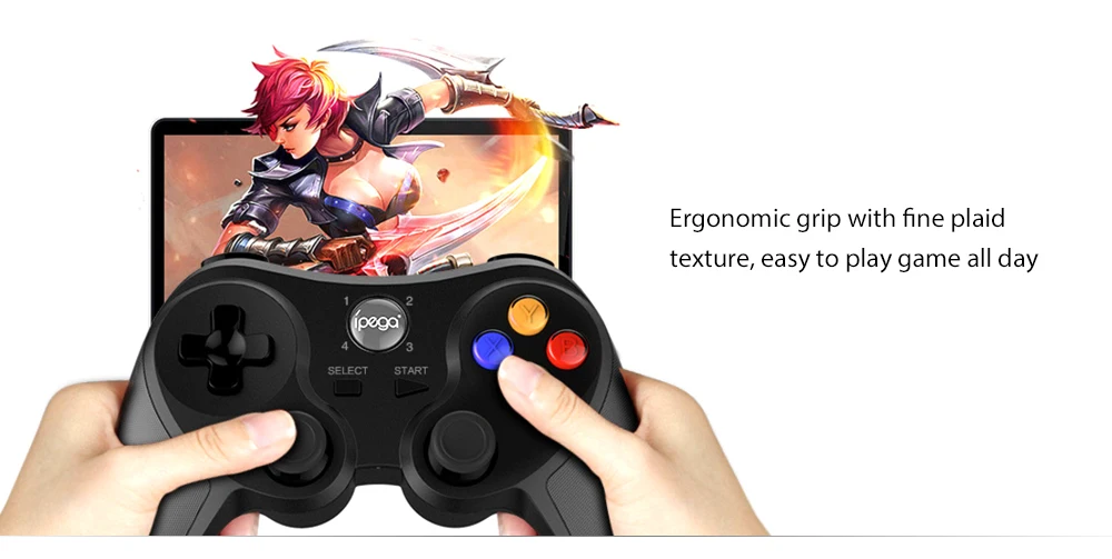 

iPega PG 9078 Wireless Bluetooth Gamepad Game Controller Pad Adjusted Holder for Android iOS PC Smartphone PK 8Bitdo Game Pad