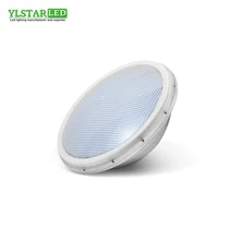 Ylstar SMD3528 PAR56 плавательный бассейн свет AC/DC12V 15 Вт лампочка для фонтана IP68 Водонепроницаемый подводный открытый свет