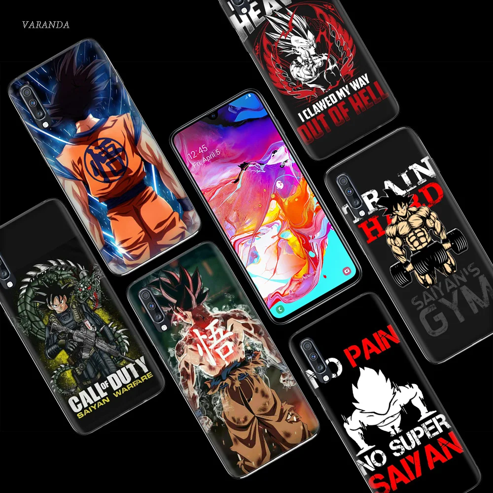 

Dragon ball z No pain no gain Case for Samsung Galaxy A50 A70 A80 A60 A40 A30 A20 A10 M40 M30 M20 M10 A6 A8 Plus 2018 TPU Cover