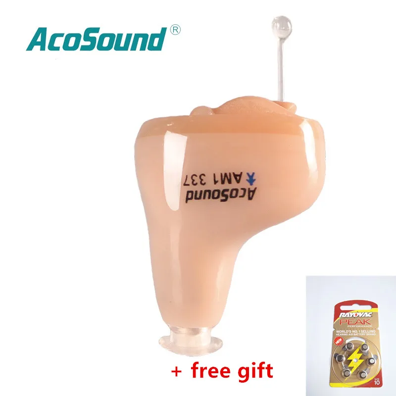 

AcoSound Hearing Aids 210IF Digital Invisible CIC for the elderly Mini In Ear Sound Amplifier Best Hearing Device