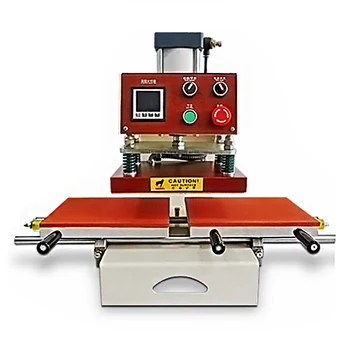 Sliding Heat Press Machine 23x30 Pneumatic Press Heat Transfer Machine Clothing Hot Stamping Machine 220V HQS-3023