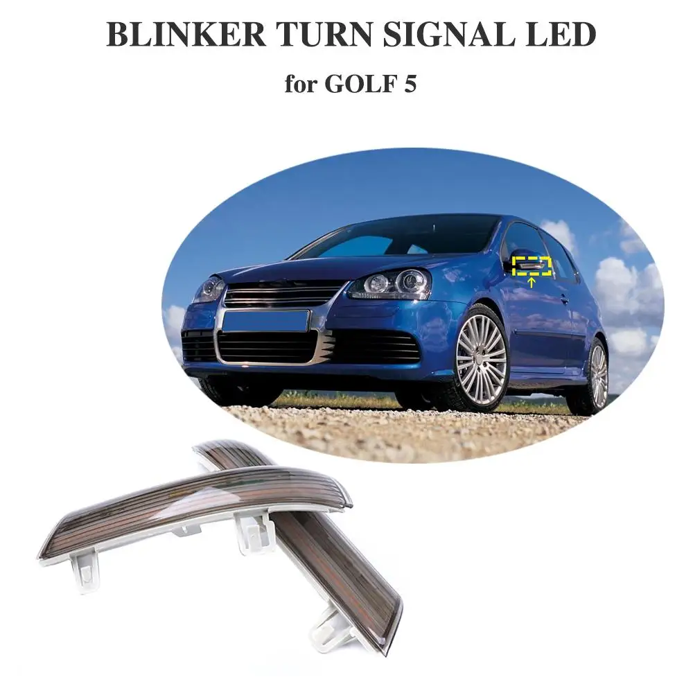 

Water Blink Dynamic Flowing Side Mirror LED Turn Signal Light For VW Passat B5.5 B6 R36 R32 Jetta MK5 Golf 5 GTI Sharan SuperB
