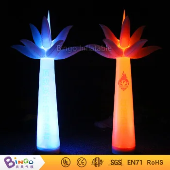 

3m high advertising inflatable tree pillars with led light color changable BG-A0709 lighting decoration flashing toy